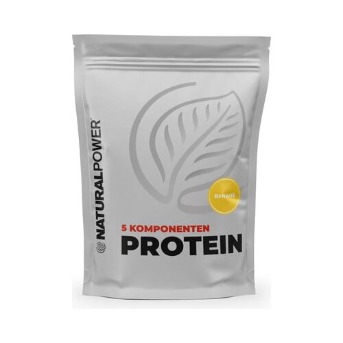 Natural Power 5-komponentni proteini 500g - Banana Slike