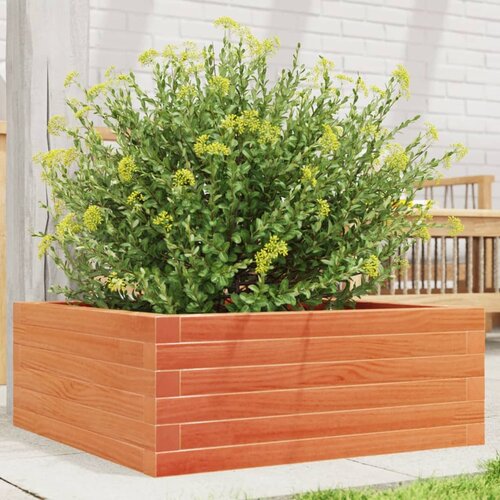 vidaXL Vrtna sadilica voštano smeđe boje 60x60x23 cm od borovine Cijene