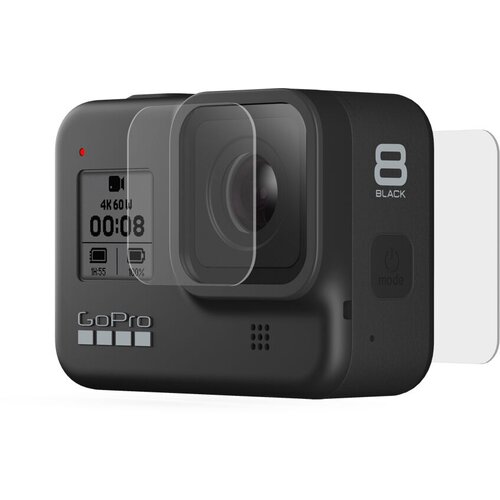 GoPro Tempered Glass Lens + Screen (Hero 8 Black) AJPTC-001 Cene