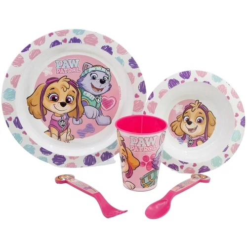 STOR komplet jedilni set Paw Patrol girl sketch essence 5/1