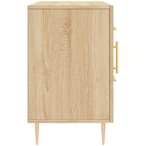 vidaXL Komoda sonoma hrast 100x36x60 cm inženirski les Cene