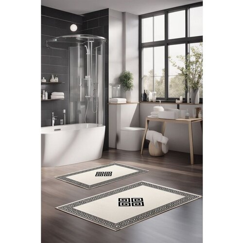  CT-5070 multicolor bathmat set (2 pieces) Cene