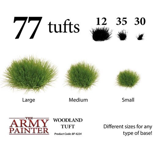 The Army Painter Woodland Tuft - 1 set. Slike