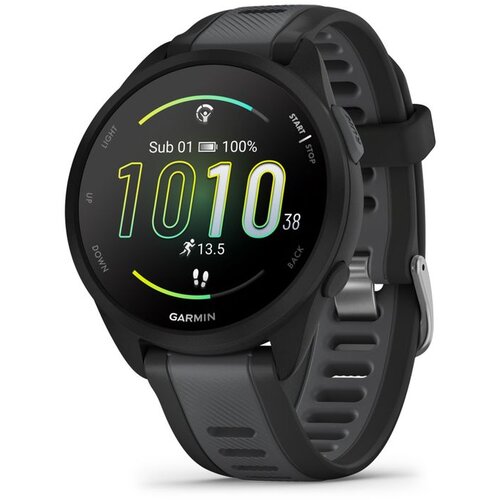 Garmin GPS sat za trčanje Forerunner 165 Music, crni / tamnosivi Cene