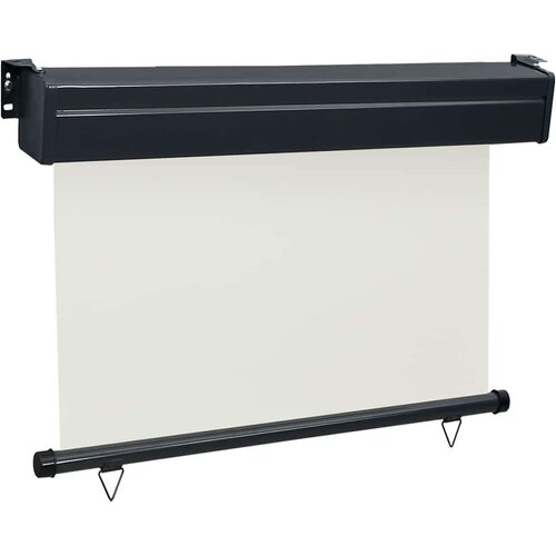 VidaXL Balkonska bočna tenda 80 x 250 cm krem Slike