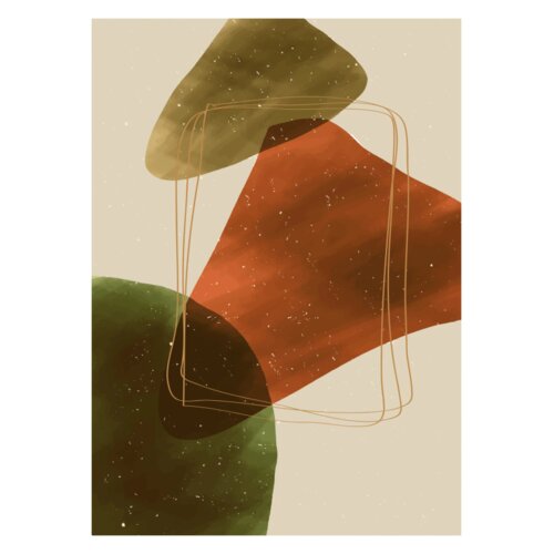 Venture Home poster Canyon 50 × 70 cm, bež Cene