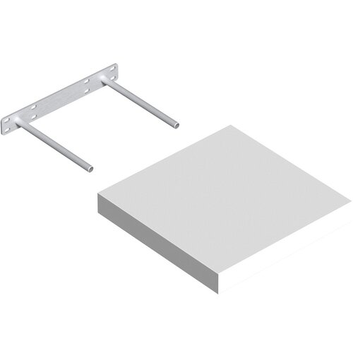 REGALUX zidna polica XL4 (24 x 24 x 3,8 cm, bijele boje, opteretivost: 5 kg) Cijene