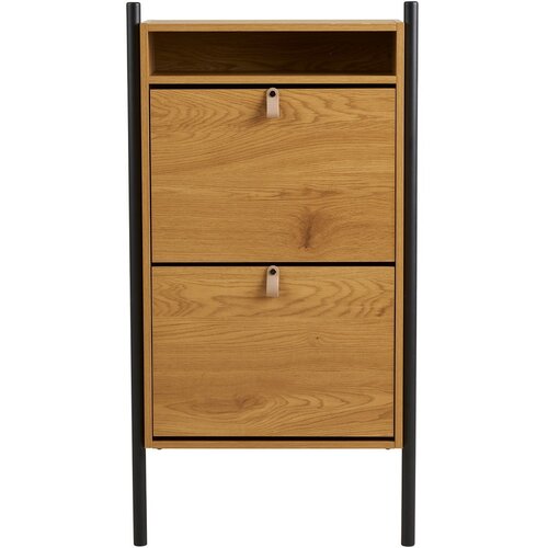 House Nordic Preklopna omarica za čevlje v hrastovem dekorju v naravni barvi 62x118x26 cm Barco &amp;ndash; Slike