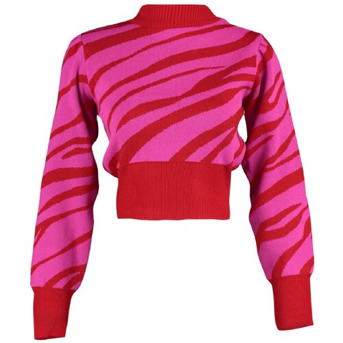 Trendyol Ženski duks Twoaw21Kz0010, Pomegranate Blossom-Pink Cene