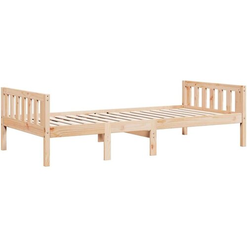 vidaXL Dječji krevet bez madraca 90 x 190 cm od masivne borovine Cene
