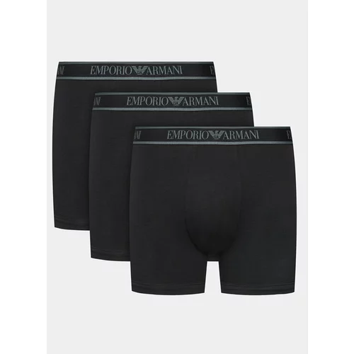 Emporio Armani Underwear Set 3 parov boksaric 111473 3F717 91020 Črna