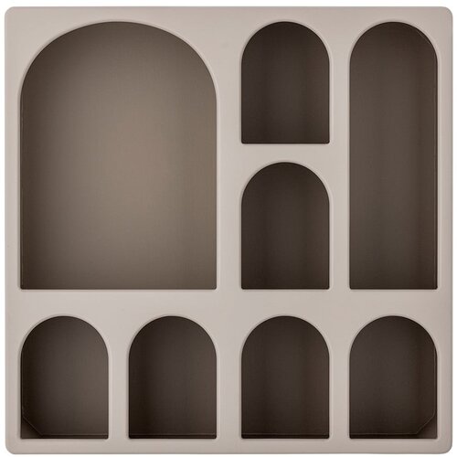 Bloomingville Sivo-bež polica s više razina 48 cm Graphia – Cijene