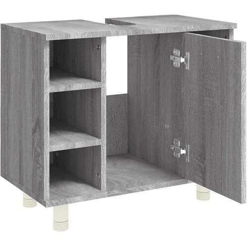  Kupaonski ormarić boja hrasta 60x32x53,5 cm konstruirano drvo Slike