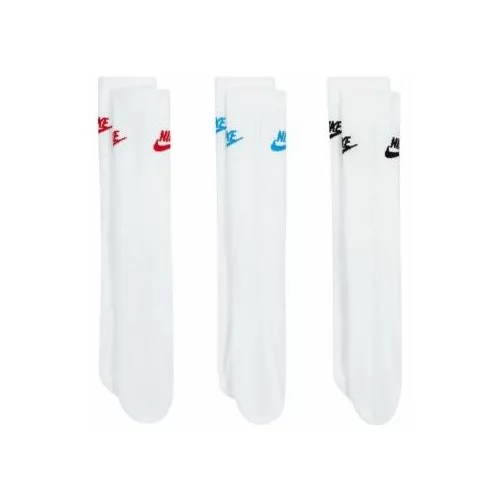 Nike Sportswear Everyday Essential Crew Socks 3-Pack White/ Multicolor
