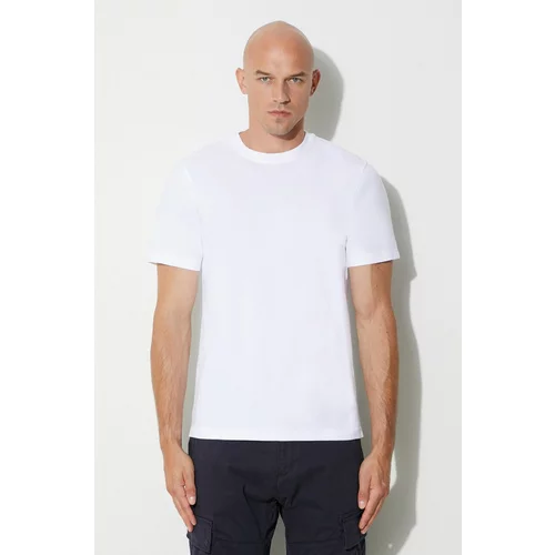 Han Kjøbenhavn Pamučna majica boja: bijela, bez uzorka