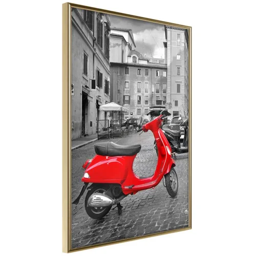  Poster - The Most Beautiful Scooter 40x60