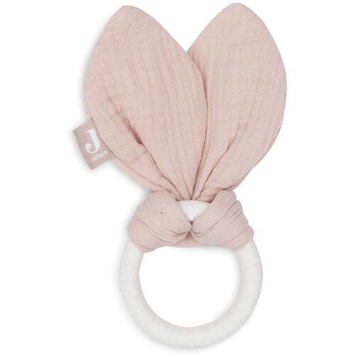 Jollein silikonska grickalica za zube Bunny Ears 0 m+, Wild Rose Cijene