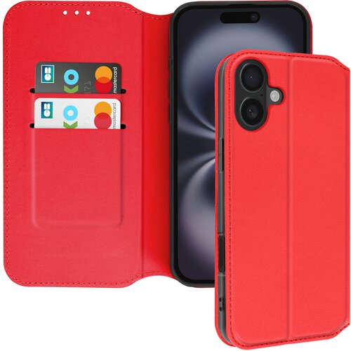 AVIZAR Ohi&scaron;je za iPhone 16 Plus z držalom za kartice in videoposnetke, Rdeča, (5000015163) Cene