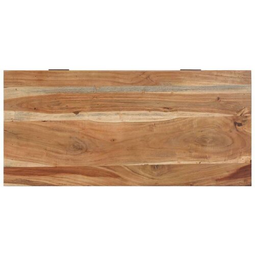 VidaXL Klupa za pohranu cipela 85x40x45 cm od masivnog bagremovog drva Slike
