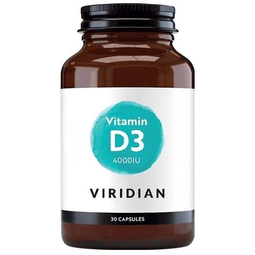 Viridian Nutrition Vitamin D3 4000 IE Viridian (30 kapsul) Cene