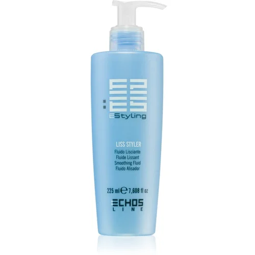 EchosLine E-Styling Liss Styler fliud za zaglađivanje za neposlušnu i anti-frizz kosu 225 ml