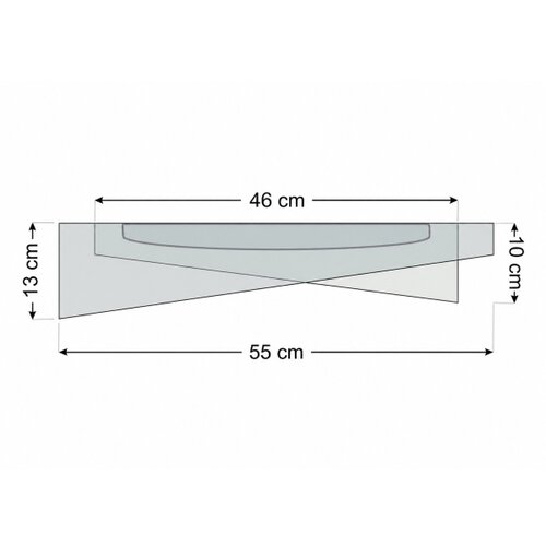  LED prigu&amp;scaron;iva plafonska svetiljka SM. GALAXY M. 24W/230V, prečnik 55 cm, plava/bela/zlatna + daljinski upravljač Slike