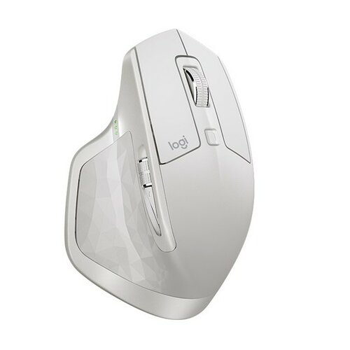 Logitech MX Master 2S Wireless Mouse 2.4 GHz, Light gray bežični miš Slike