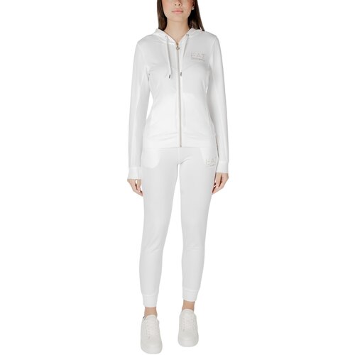 Ea7 Emporio Armani Trenirka komplet 8NTV51 TJ9RZ Bela Slike