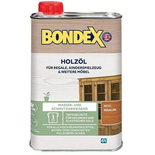 BONDEX Olje za les (250 ml, rdeče-rjavo)