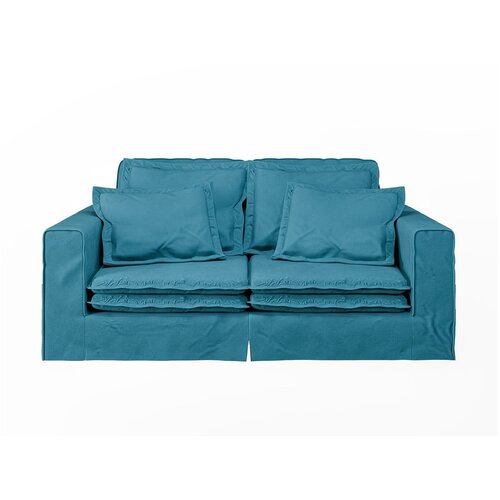 Ropez Svijetlo plava sofa 196 cm Nora – Cijene