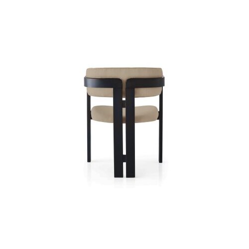 Hanah home Trpezarijska stolica CO 58x76x49cm Crno-krem Cijene