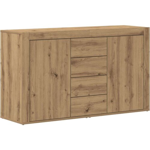  Postol Masivni hrast Konstruirano drvo 120 x 36 x 69 cm Slike