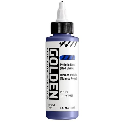  GOLDEN High Flov akrilna boja 118 ml | 8576 Phthalocyanine Blue (Red Shade) Slike