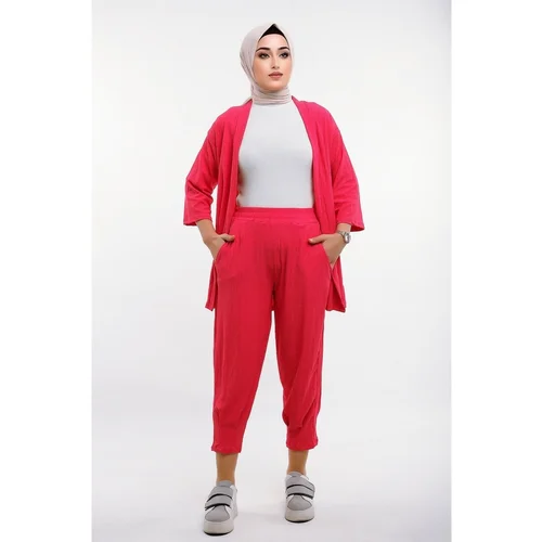 HAKKE Crescent Cardigan Trouser Suit