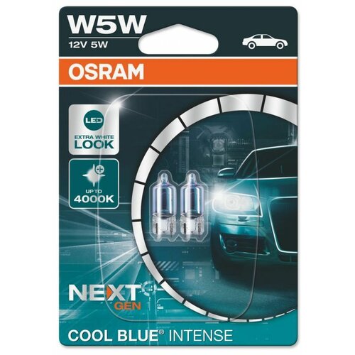 Osram sijalica W5W ubodna Cool Blue Intense Next Gen - 2 kom, Slike