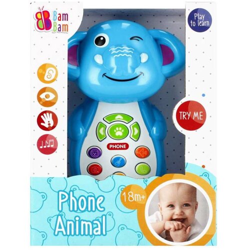  Glazbena igračka telefon, Slon Slike