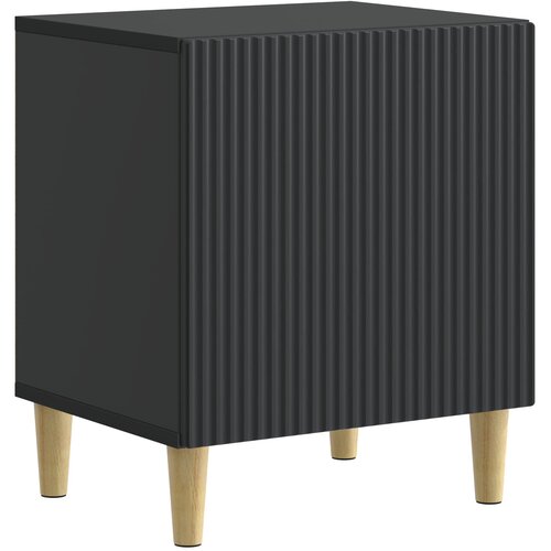 vidaXL Noćni ormar Crna 43 x 34 5 x 50 cm Konstruirano drvo - Crna 1 Cene