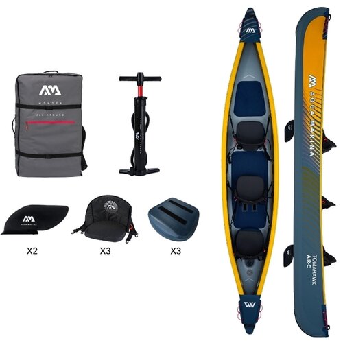 Aqua Marina kanu za 3 osebe Tomahawk AIR-C Cene