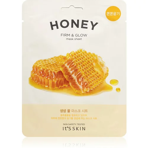 It'S Skin The Fresh Mask Honey sheet maska za blistav ten s učvršćujućim učinkom 20 g