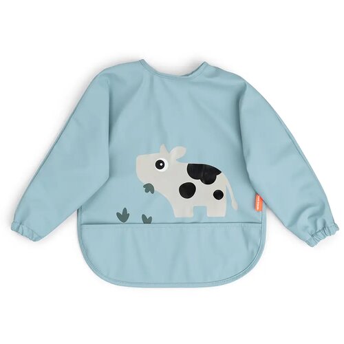 Done by Deer® dječji podbradnjak s rukavima tiny farm blue Cijene
