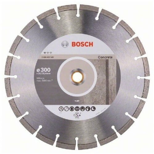 Bosch dijamantska rezna ploča standard for concrete 2608602543, 300 x 20/25,40 x 2,8 x 10 mm Cene