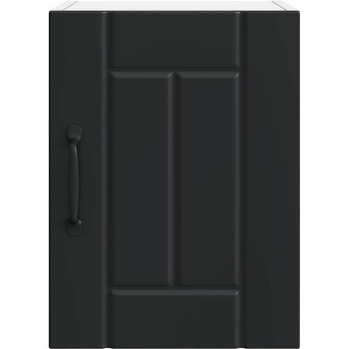  Ormar za Zid Lucca 2 pcs Crna 30 x 31 x 40 cm Konstruirano drvo Slike
