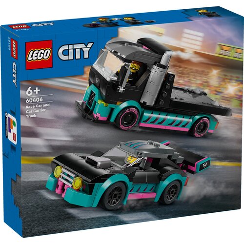 Lego City 60406 Trkaći auto i kamion za prijevoz automobila Cijene