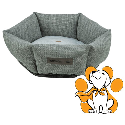 Trixie bed viviana 50cm, krevet za pse i mačke, sivi Slike