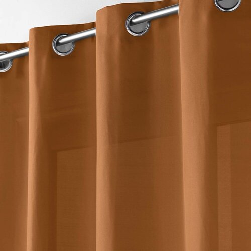 Douceur d int&amp;eacute;rieur Rjava zavesa iz mikrovlaken 140x280 cm Absolu &amp;ndash; Slike