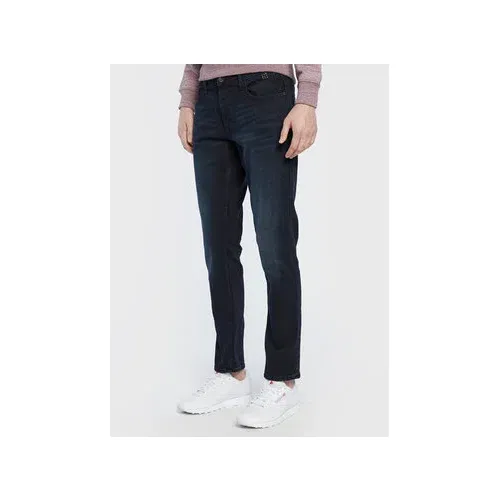 Blend Jeans hlače Twister 20710811 Mornarsko modra Slim Fit