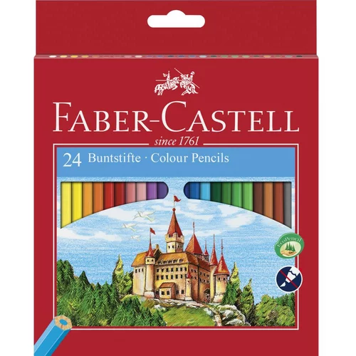  Barvice faber-castell šestkotne grad 1/24 FABER-CASTELL