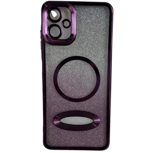 Magsafe glitter maskica Samsung A05 Purple Slike