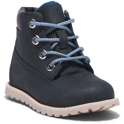 Timberland Gležnjarji Pokey Pine 6In Boot With TB0A2N9N0191 Navy Full Grain