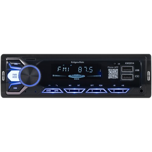  12V 1DIN avtoradio LCD 4x15W MP3 2x USB Bluetooth RCA + daljinec Cene